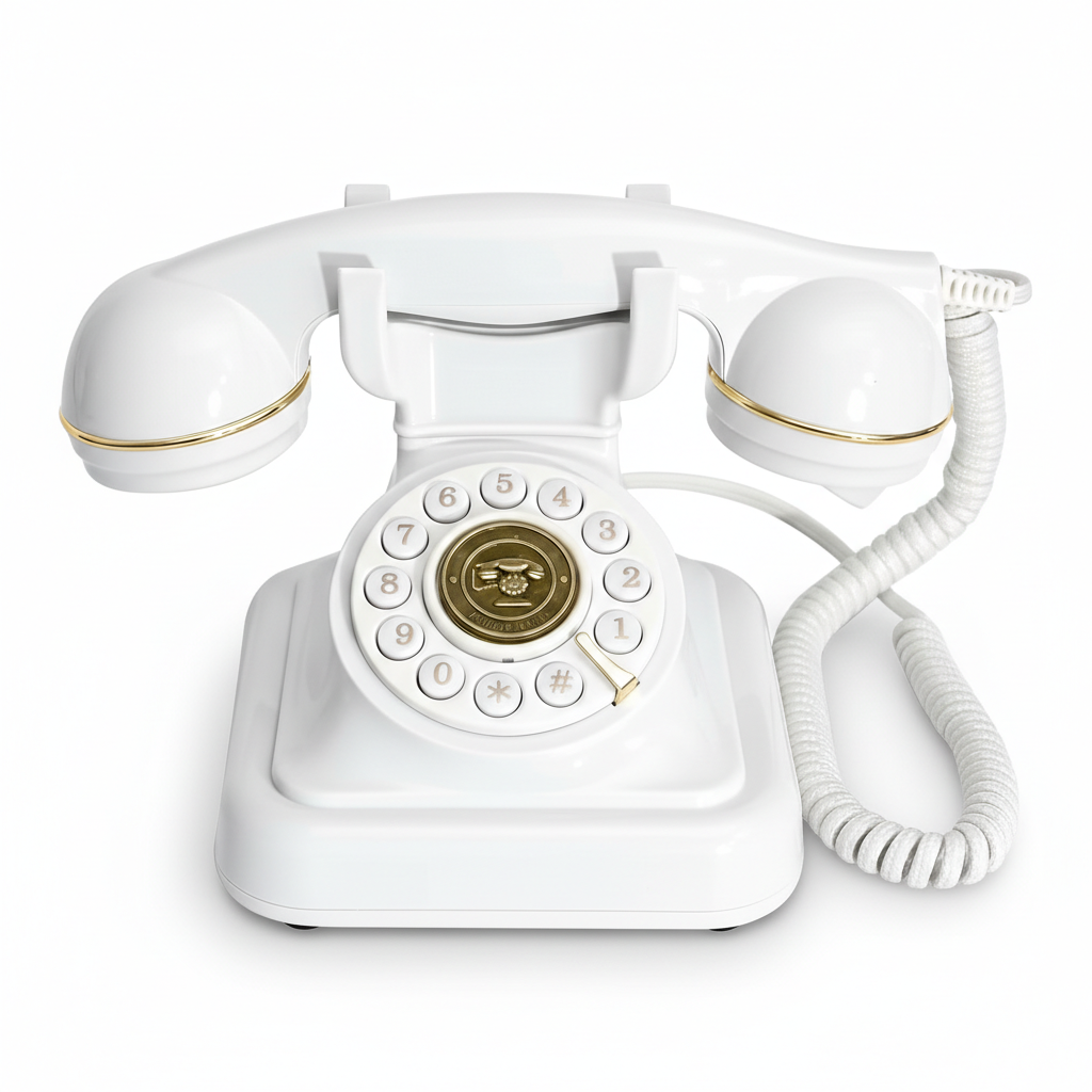 Vintage Style Audio Guest Book Phone With 32GB Memory