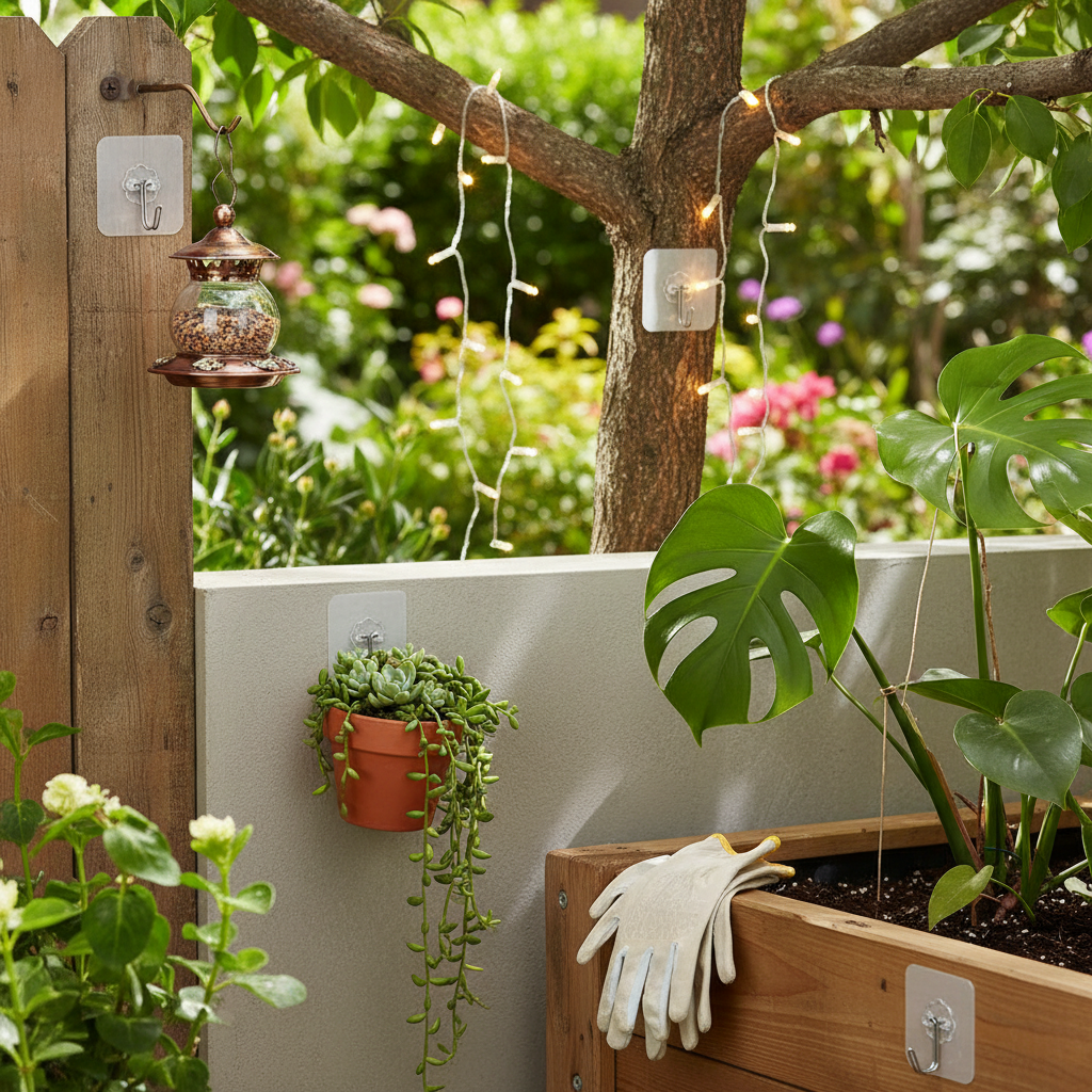 Clear Heavy Duty Multipurpose Hanging Hooks