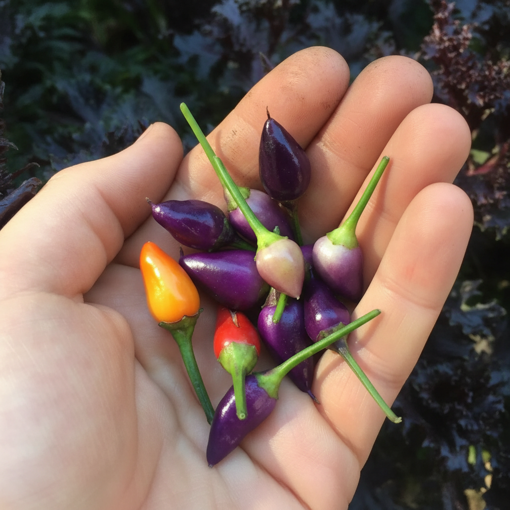 Bolivian Rainbow Hot Chili Pepper 30 Seeds Ornamental Plant