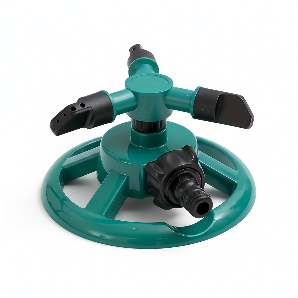 Adjustable 360 Degree Rotating Garden Sprinkler Lawn Plant Watering Tool For Small Medium Yards Flower Beds