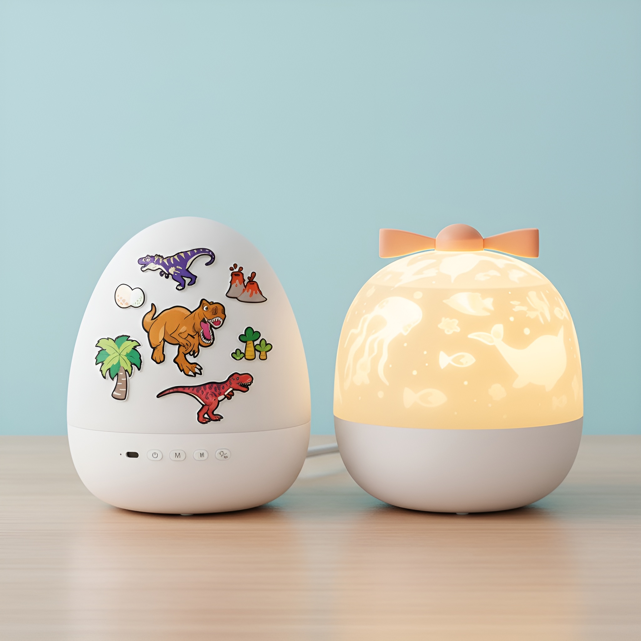 Kids Night Light with 15 Films+15 White Noises