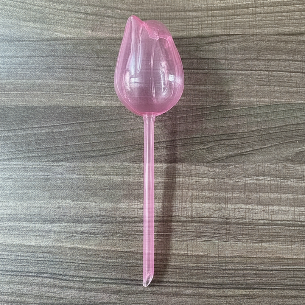 Tulip Shaped Self Watering Globes With Narrow Mouth Design For Indoor Outdoor Potted Plants