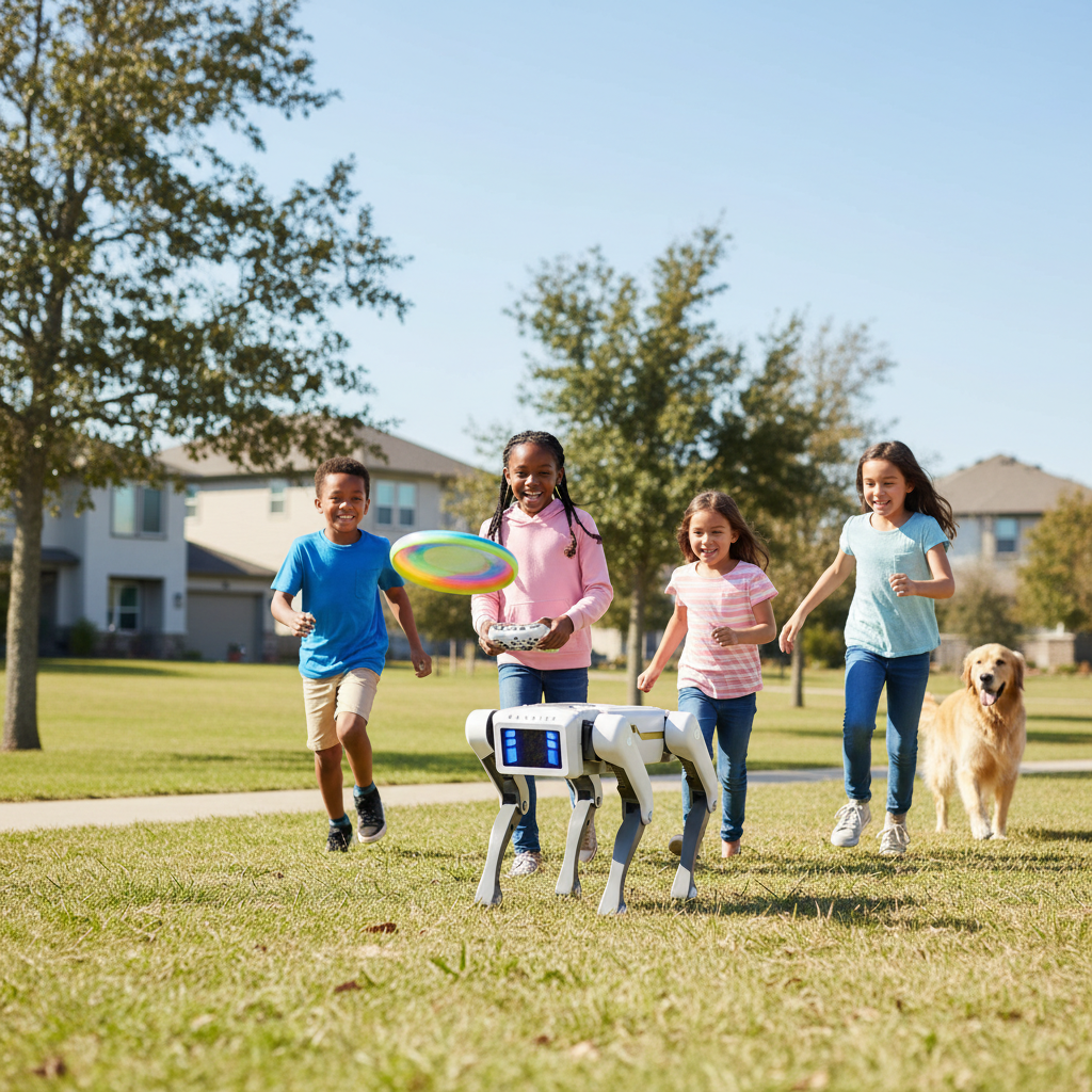 AI Smart Robot Dog Toy With App Control And Remote Programming Functions