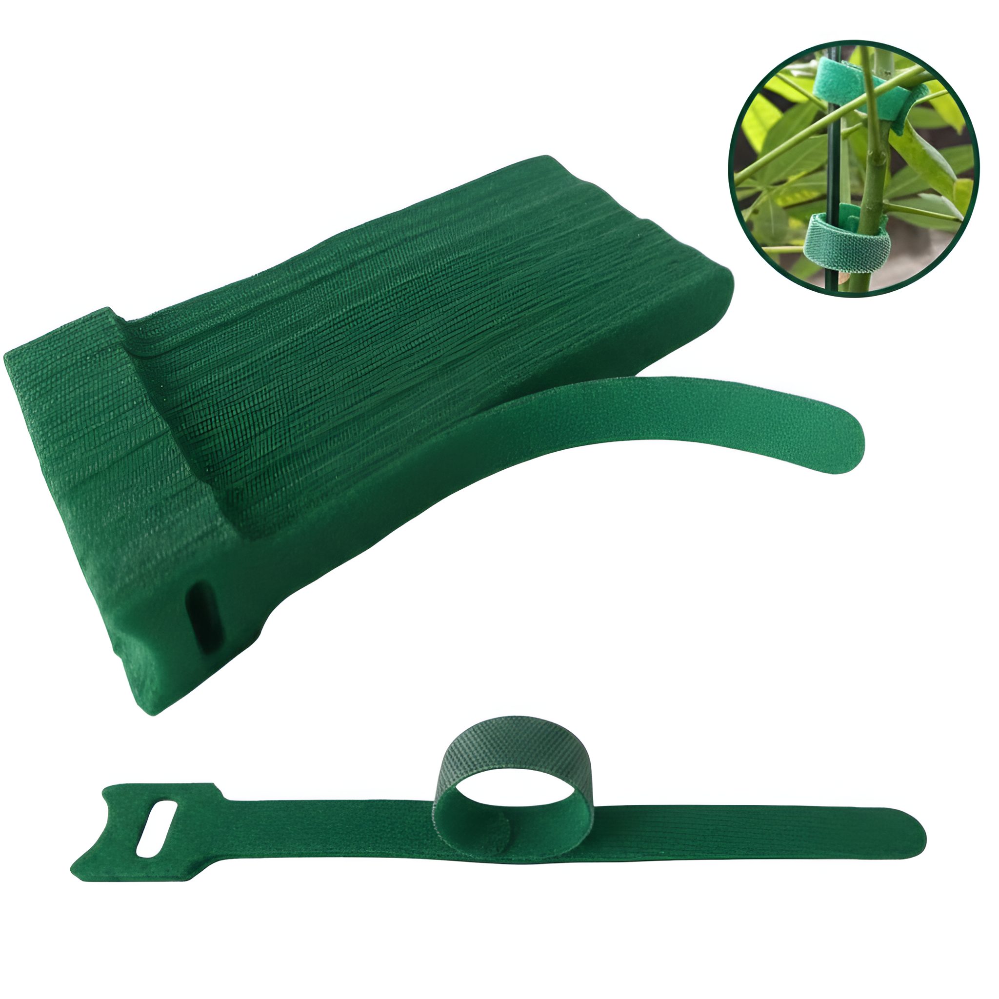 Adjustable Reusable Plant Support Ties For Climbing Plants And Gardening Applications