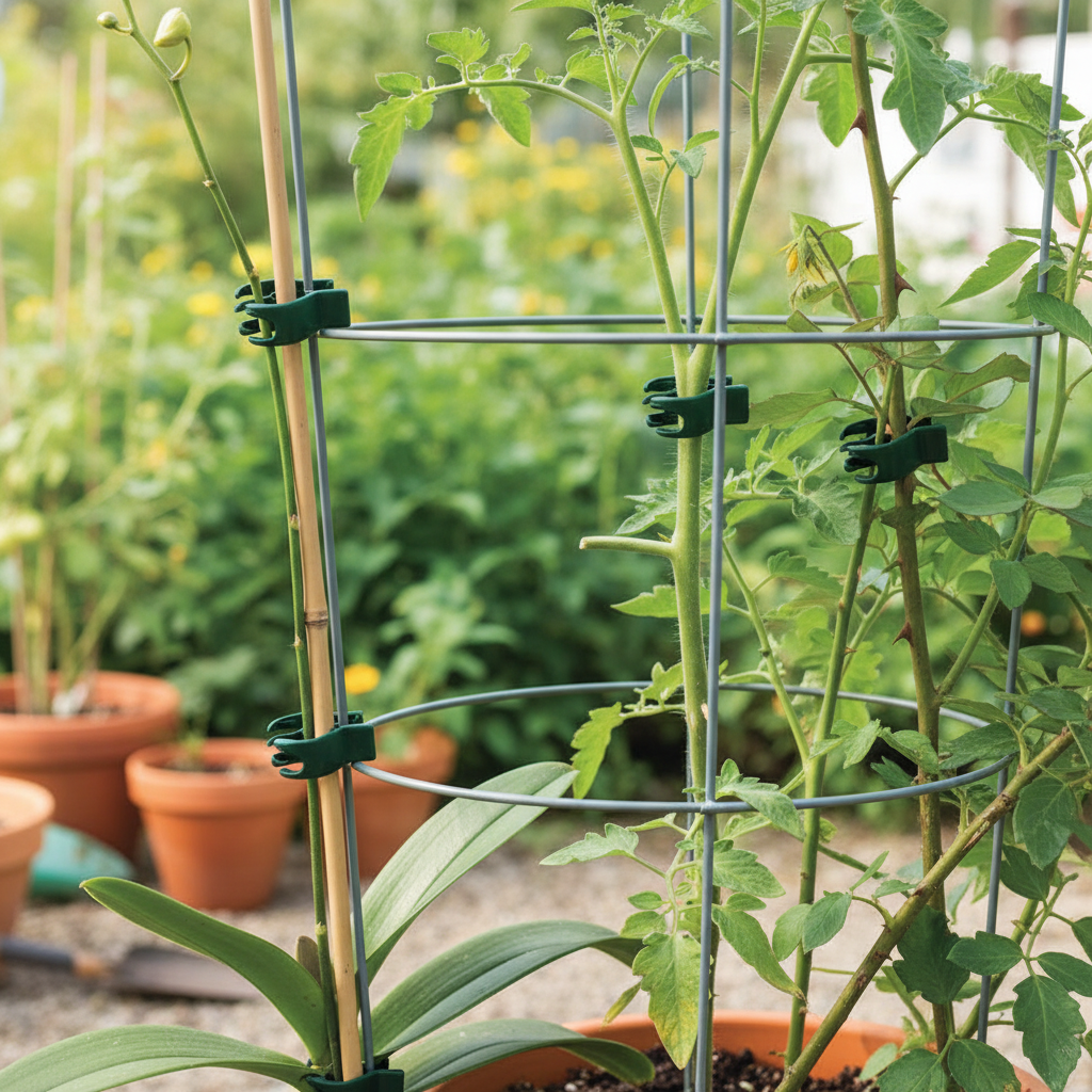 Plastic Plant Support Clips