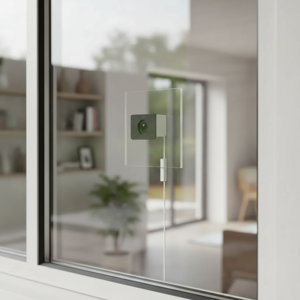 Window Mounted Security Camera