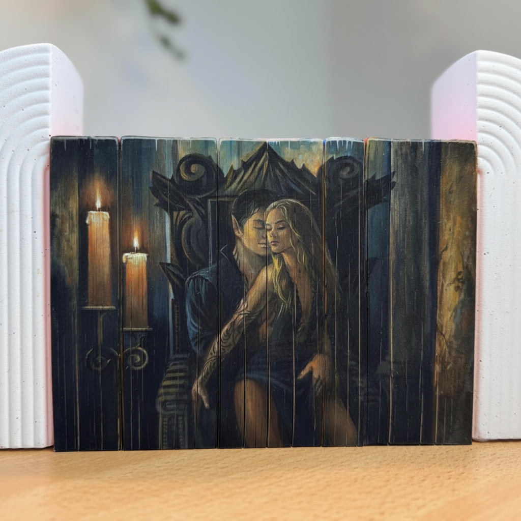 Paperback Book Set With Hand Painted Edges