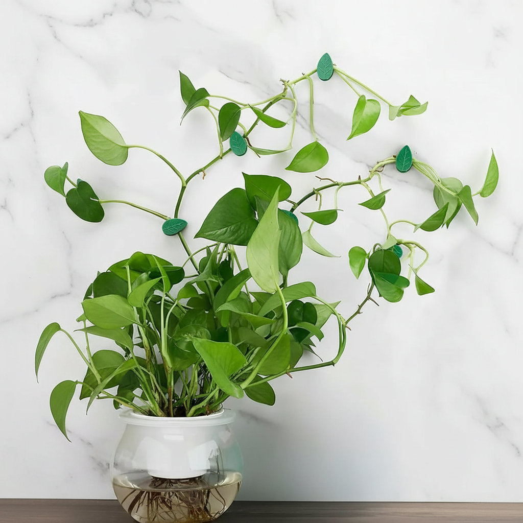 20pcs Plant Climbing Wall Self Adhesive Fixed Buckle Hook Fastener Tied Fixture Vine Buckle Hook Garden Plant Wall Clip