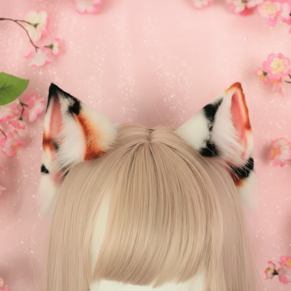 Realistic Cat Ears headband