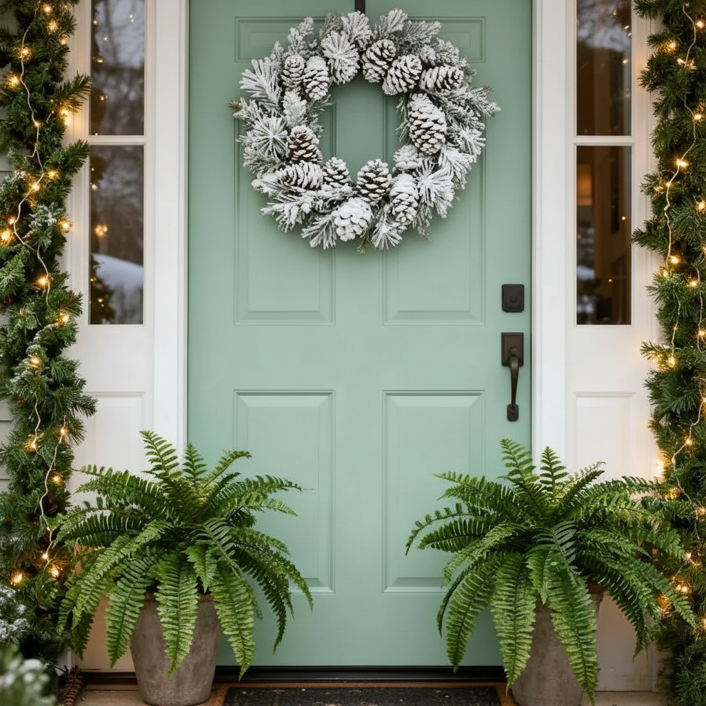 2 Pack Large UV Resistant Boston Ferns