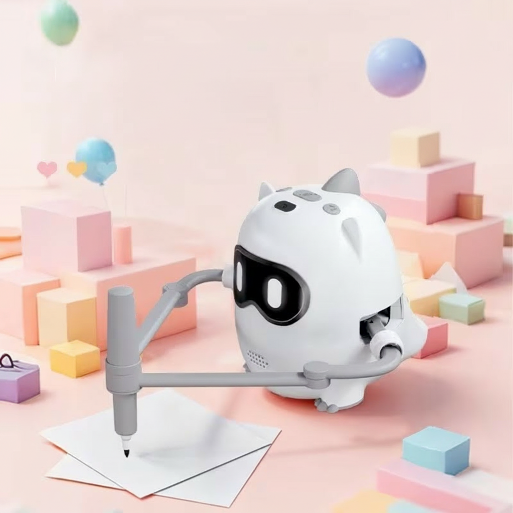 Voice Interactive Drawing Robot Card Set
