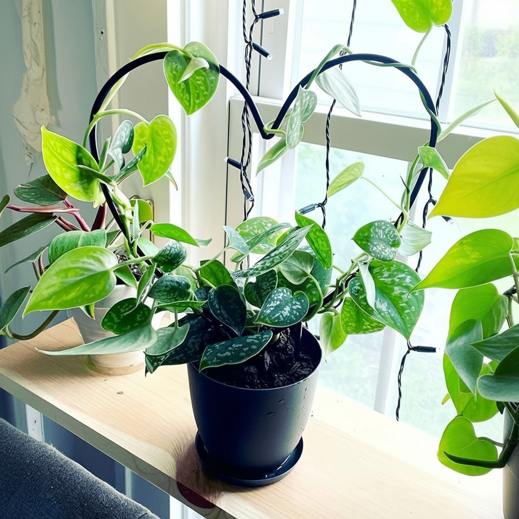 DIY Plant Holder Net For Climbing Plants Garden