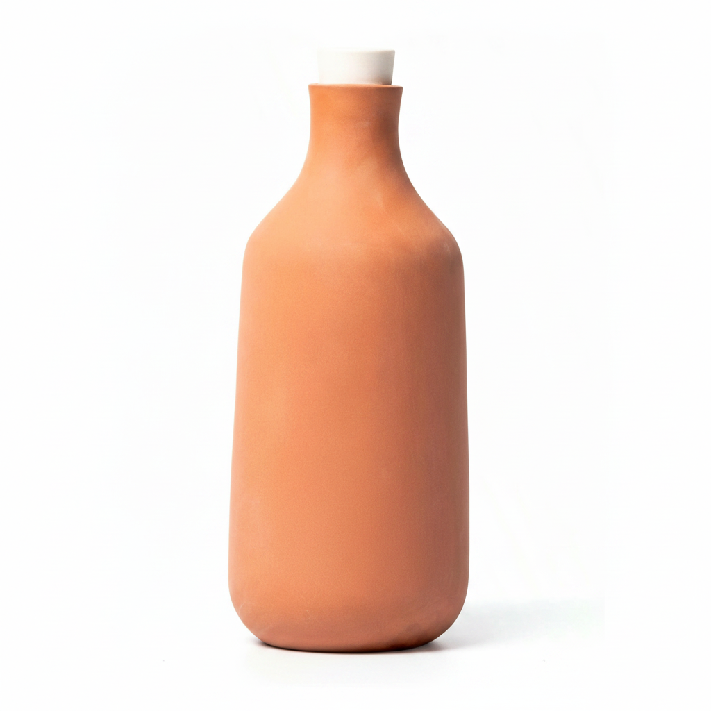 Pack of 3 Self Watering Terracotta Olla Pot 700ml For Precision Plant Watering