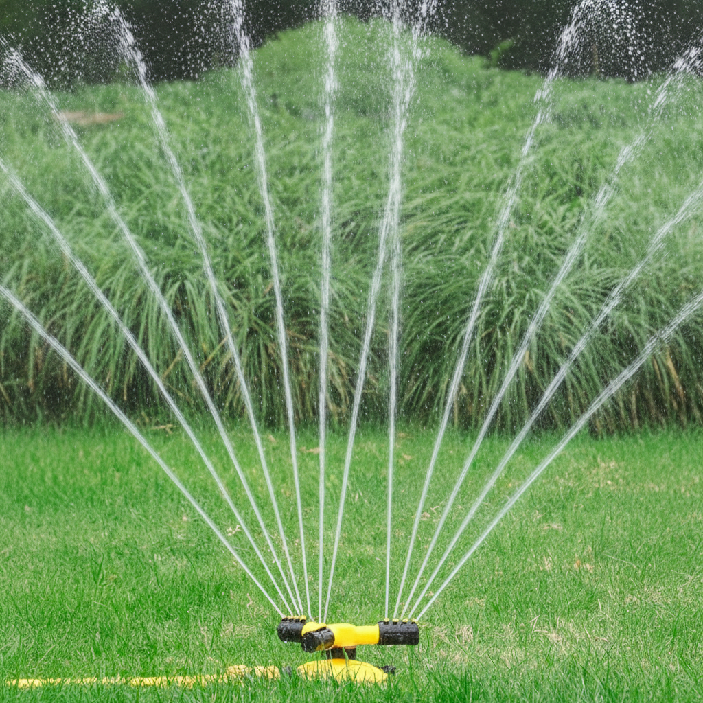 Automatic Lawn Sprinkler System 3 Design For Garden And Rooftop Cooling