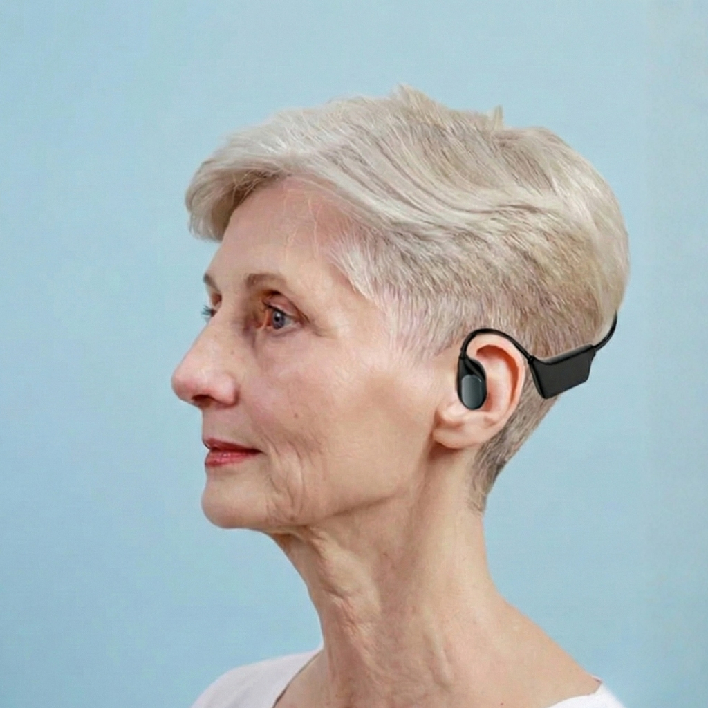 Wireless Bluetooth Open Fit Hook Headset