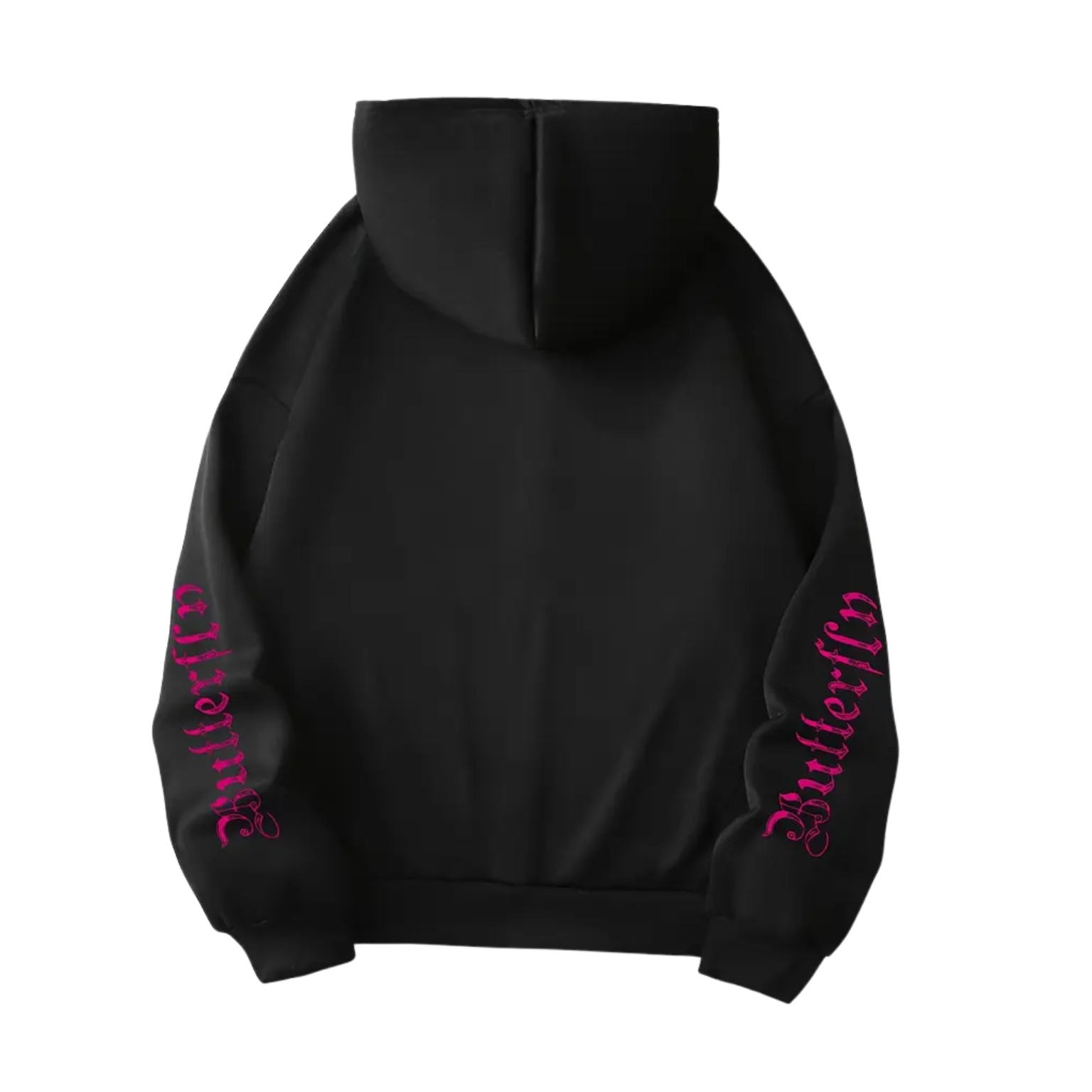 Women Casual Butterfly Print Hoodie