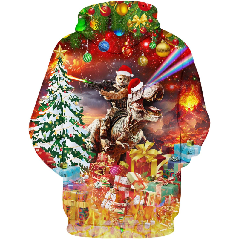 Xmas Funny Cool Ugly Christmas Hoodies