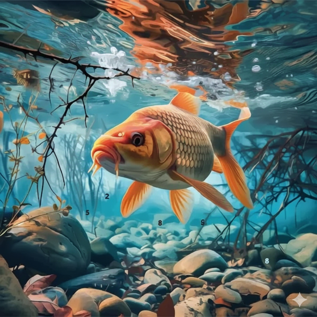 Fishing Advent Calendar with Lures for Christmas 2025