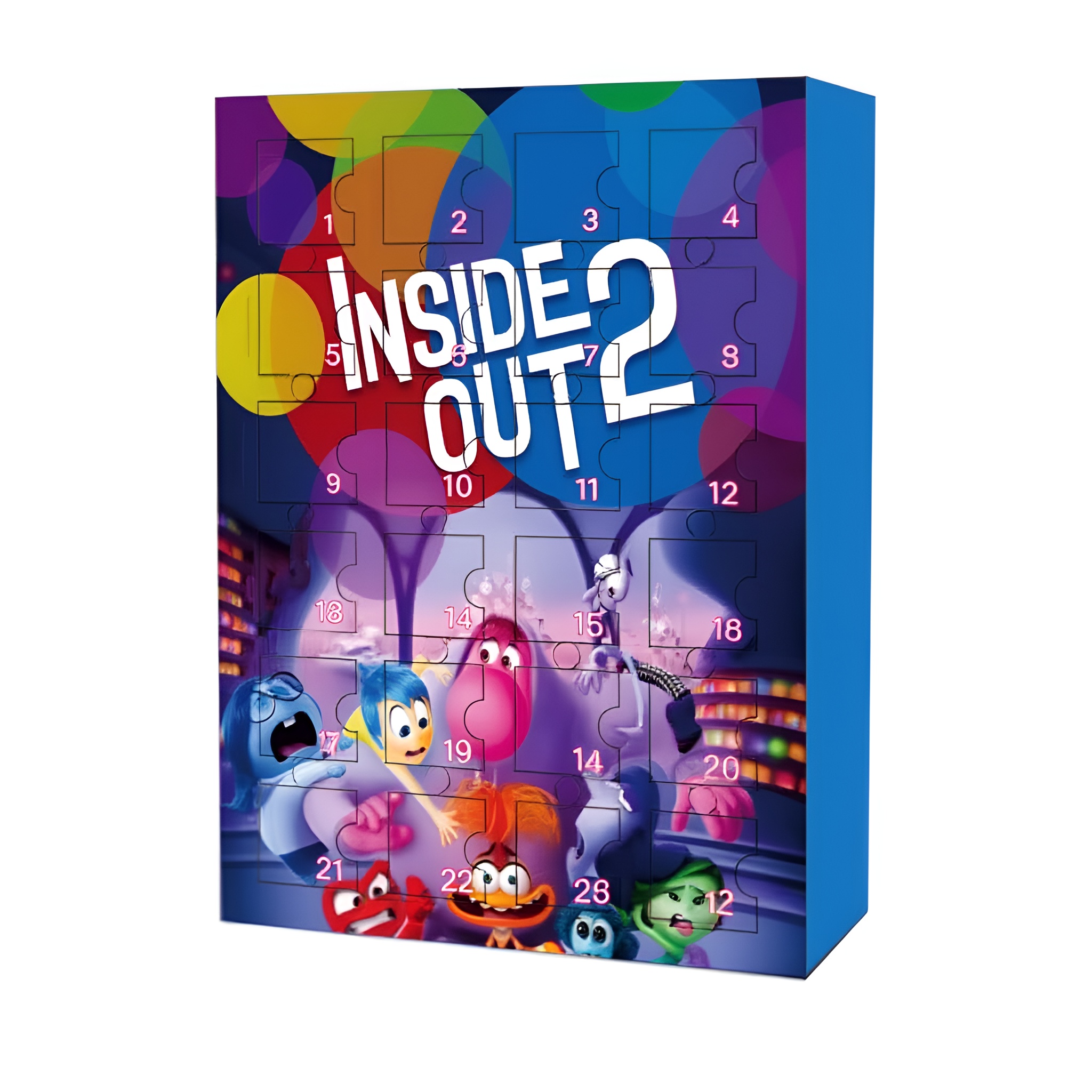 Inside Out 2 Christmas Puzzle Advent Calendar For Kids