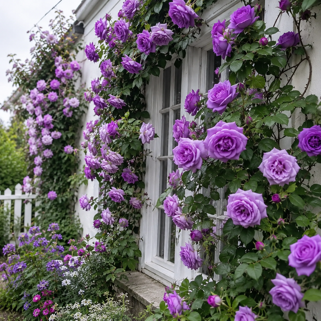 200 Pieces Climbing Wall Roses Garden Seeds For Home Blooms