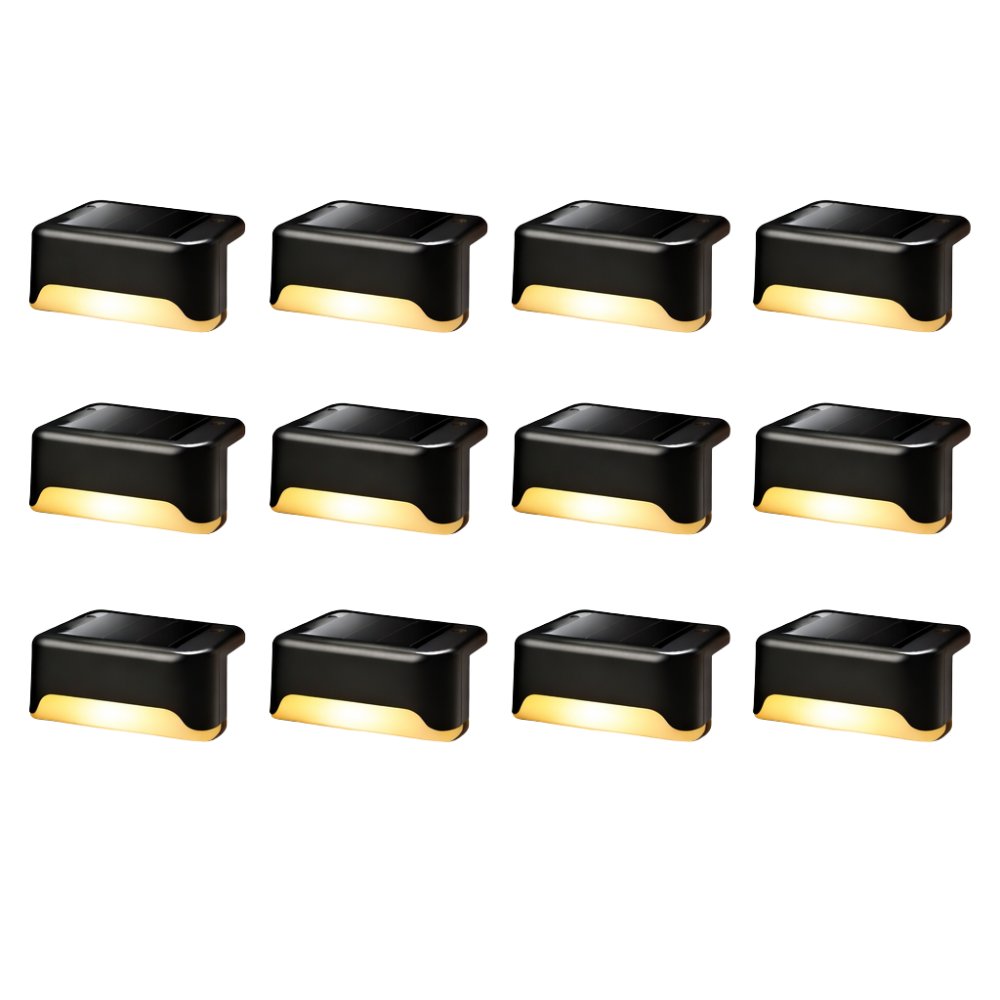 Solar Step Lights With Easy Installation And Weather Resistant Design