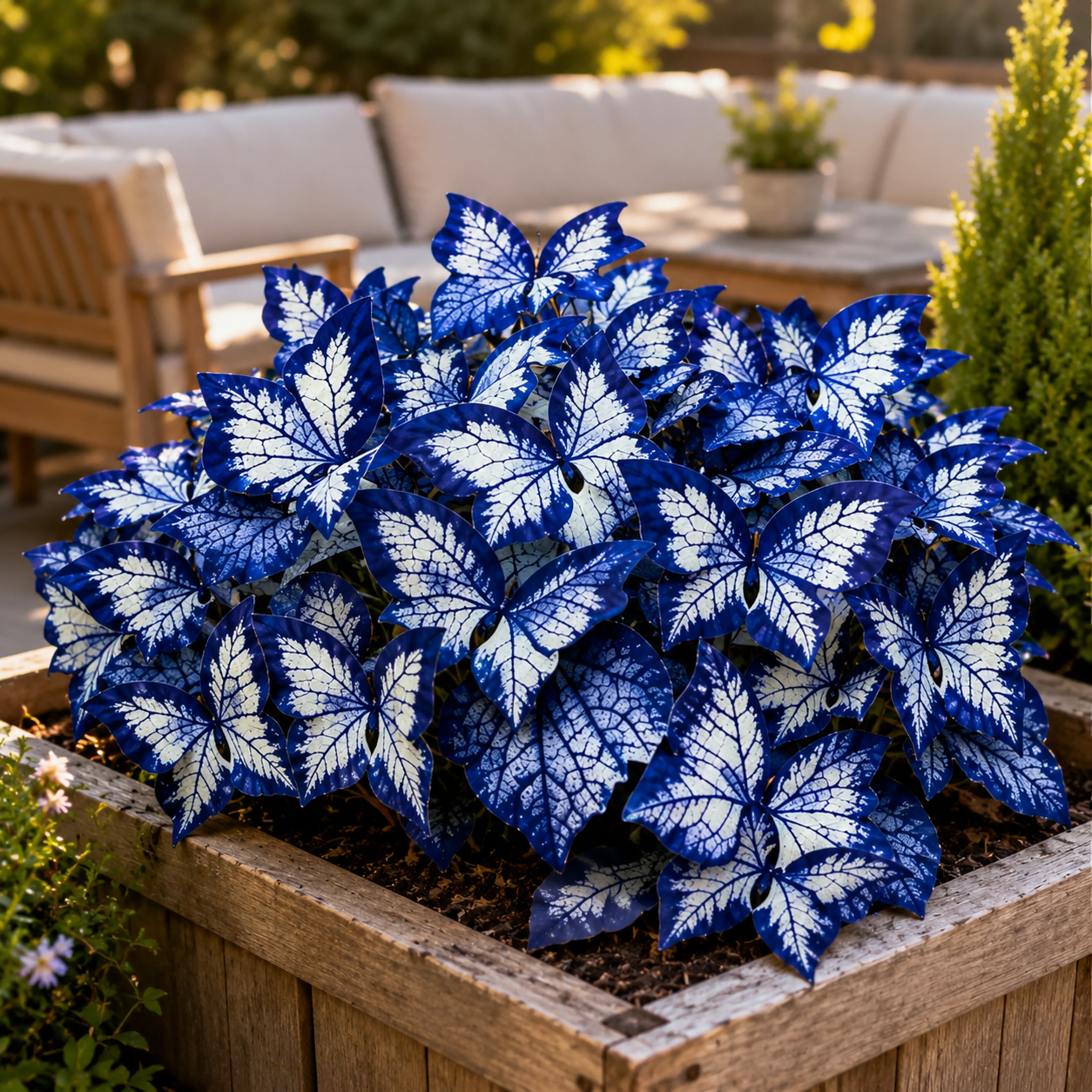 800 Pieces Butterfly Hosta Leaf Garden Seeds
