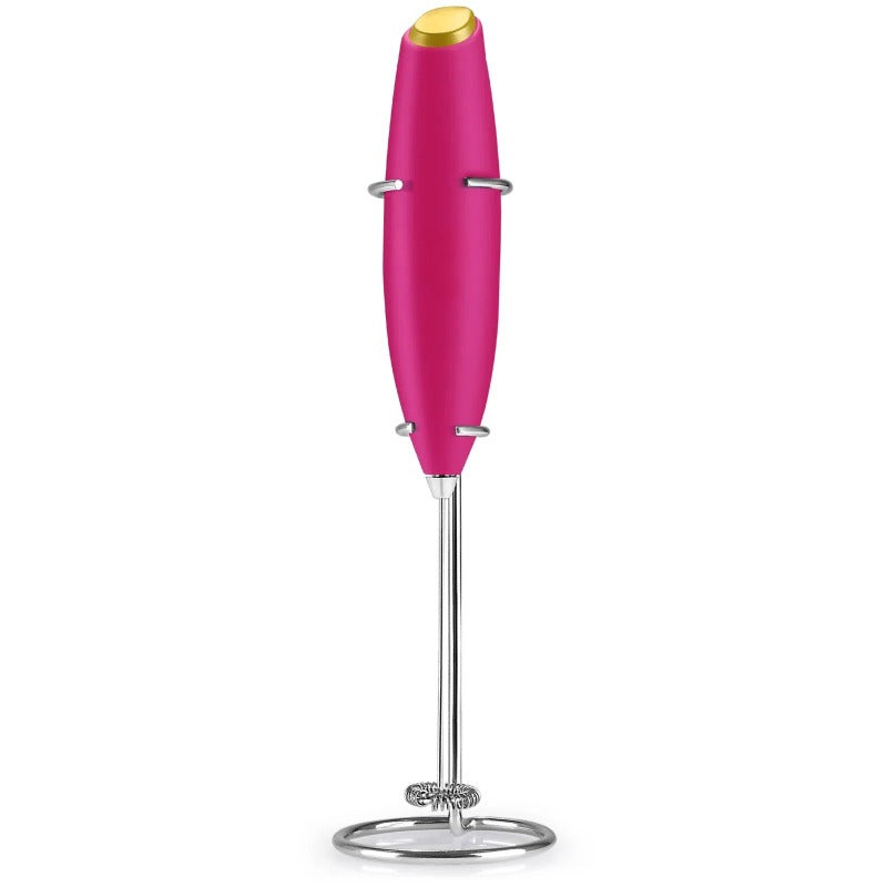 Milk Frother Handheld Foam Maker For Lattes - Whisk Drink Mixer For Coffee, Mini Foamer For Cappuccino, Frappe, Matcha, Hot Chocolate - Grafton Collection