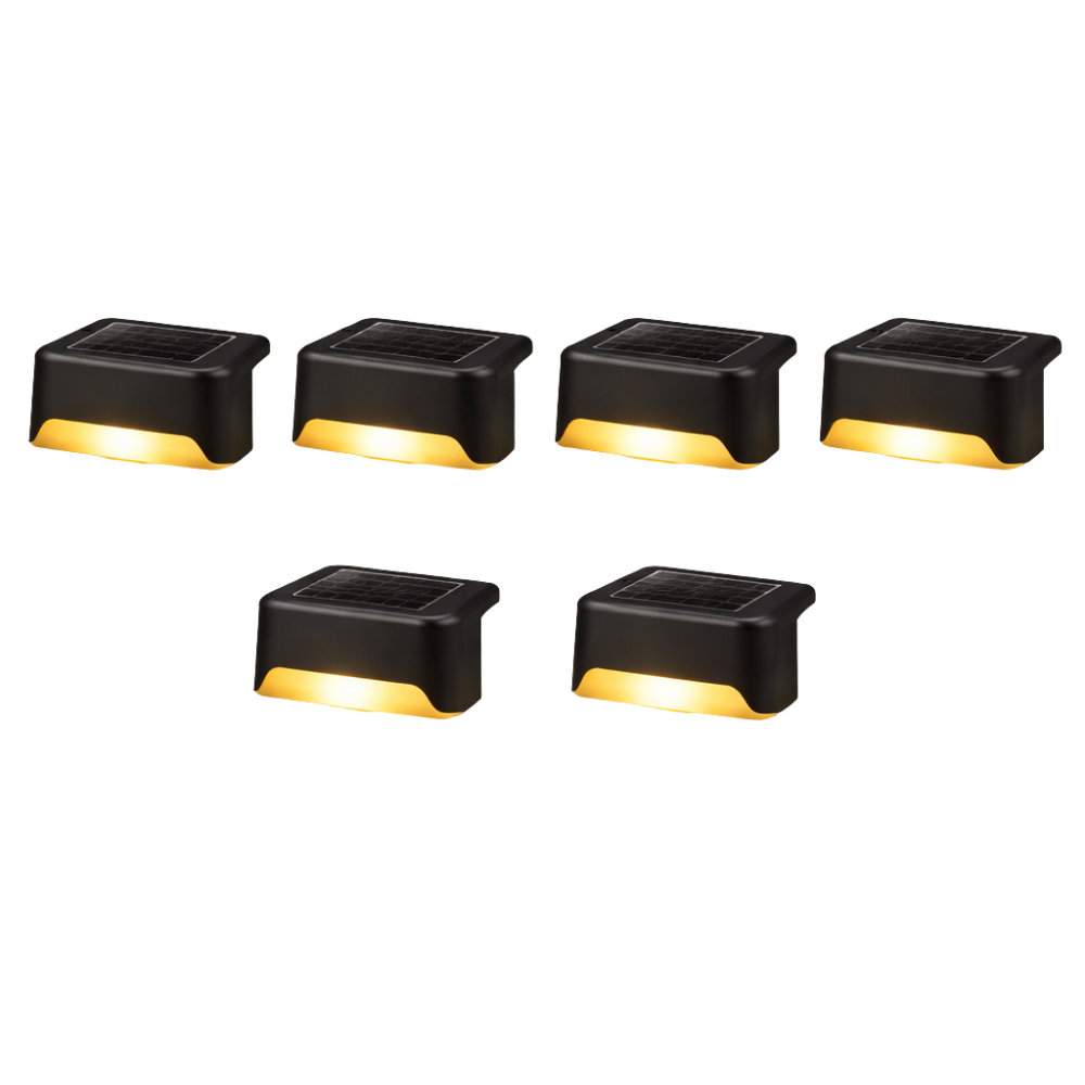 Solar Step Lights With Easy Installation And Weather Resistant Design