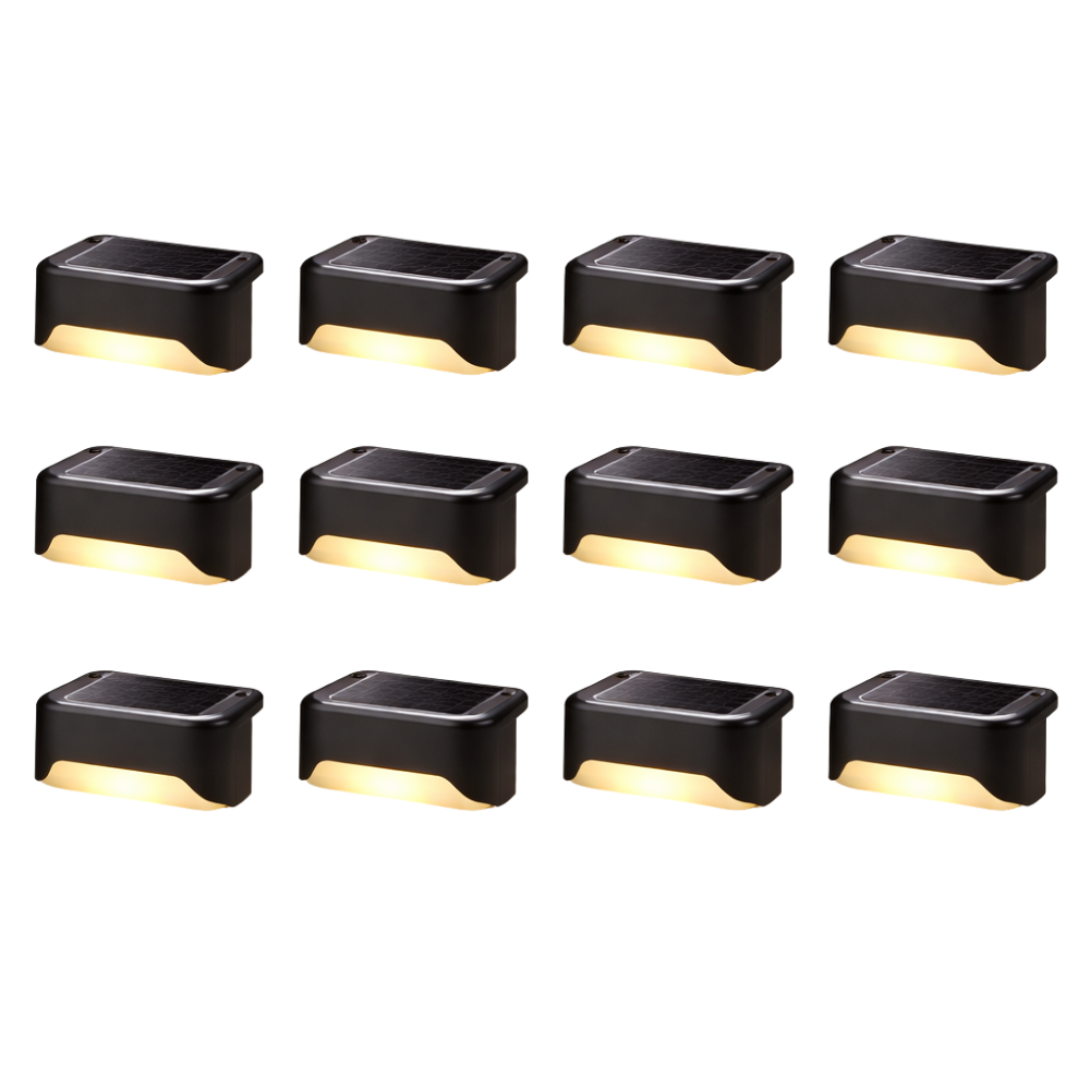 Solar Step Lights With Easy Installation And Weather Resistant Design