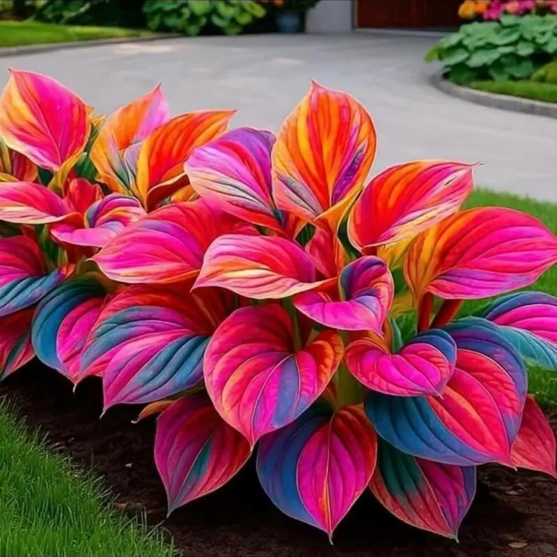  Mix Color 300 Perennial Hosta Outdoor Flower Seeds For Garden