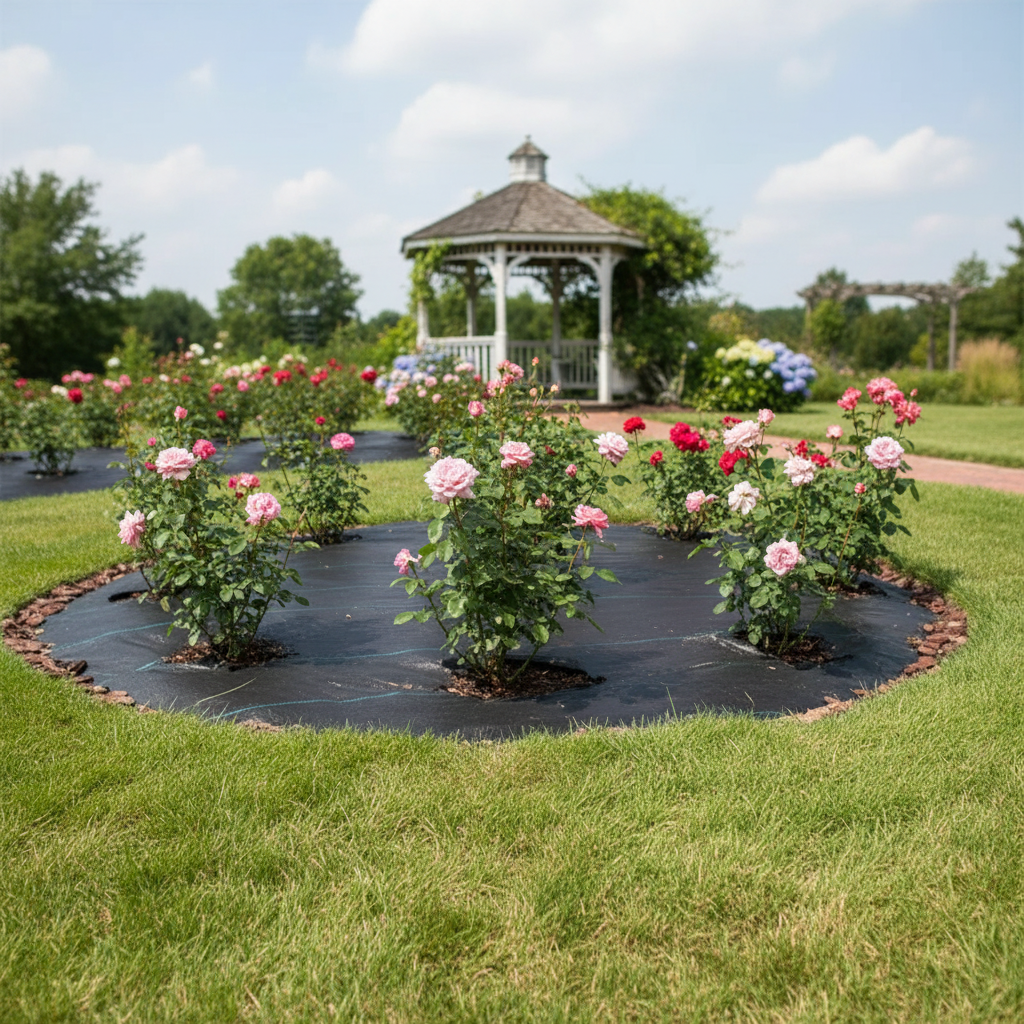 Woven Control Fabric Ground Cover For Greenhouse Use
