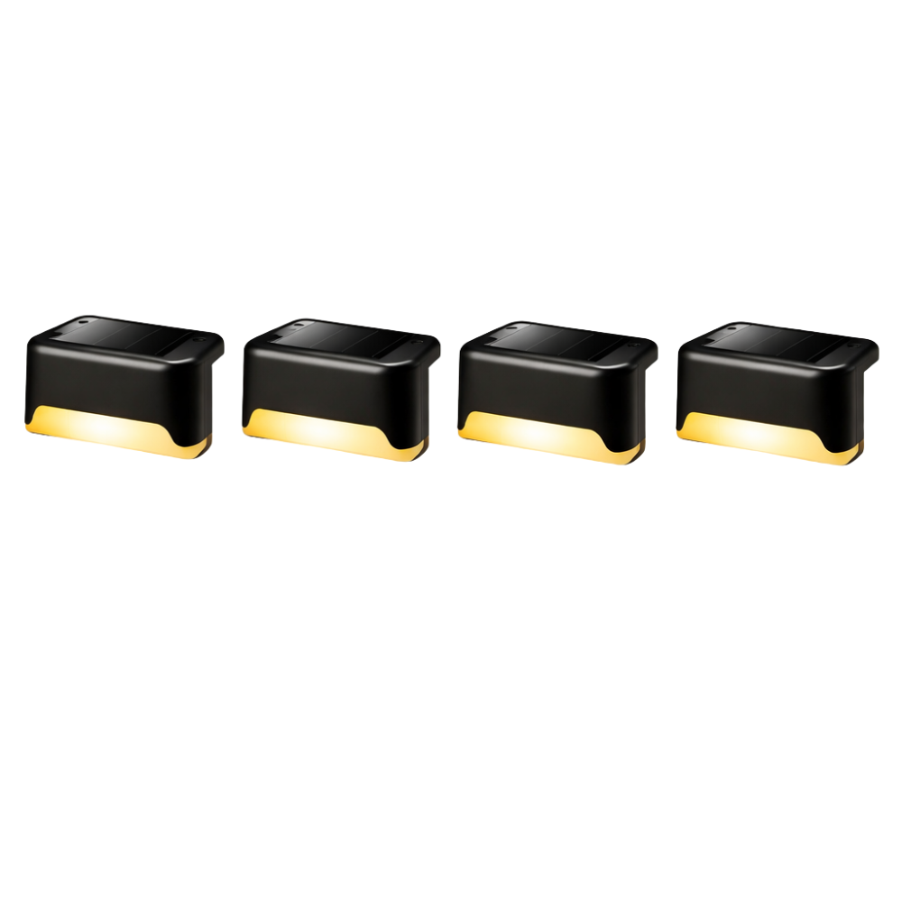 Solar Step Lights With Easy Installation And Weather Resistant Design