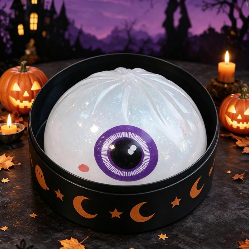 Halloween Glitter Dumpling Squeeze Toys Squishy Fidget Set