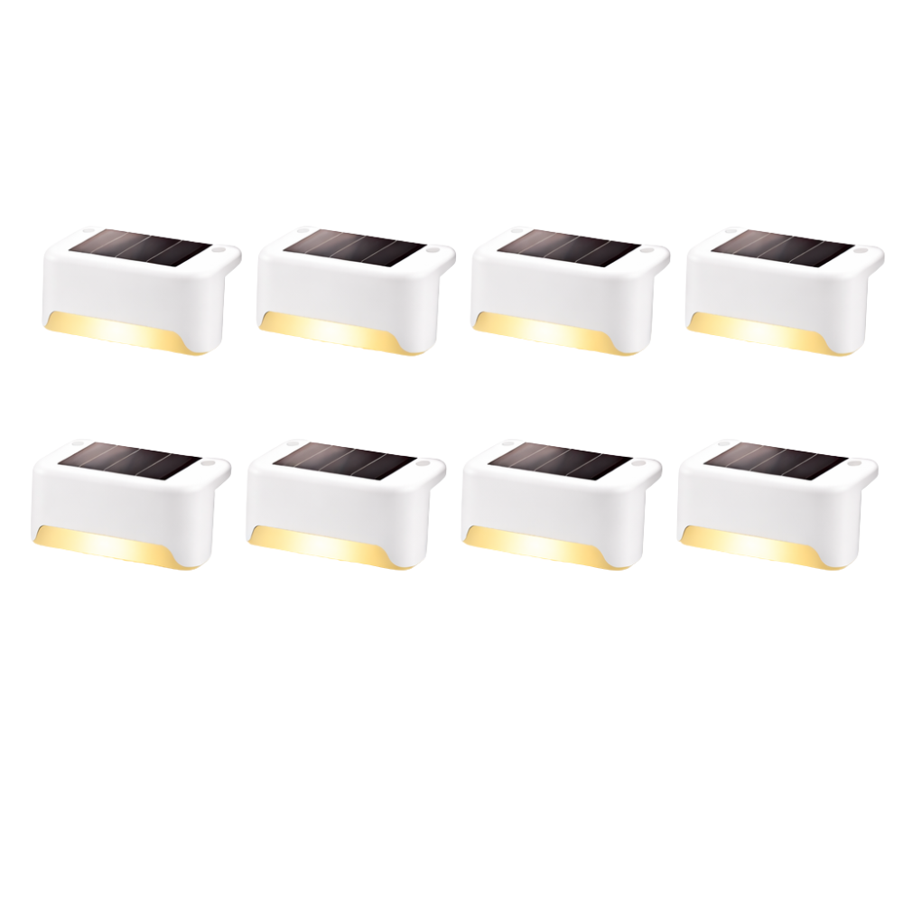 Solar Step Lights With Easy Installation And Weather Resistant Design