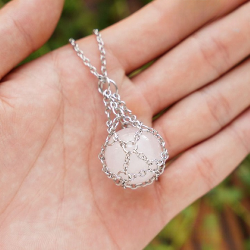 Adjustable Stone Holder Necklace - Grafton Collection
