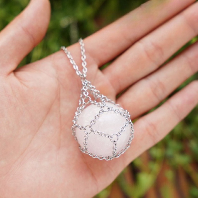 Adjustable Stone Holder Necklace - Grafton Collection