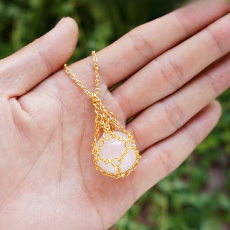 Adjustable Stone Holder Necklace - Grafton Collection