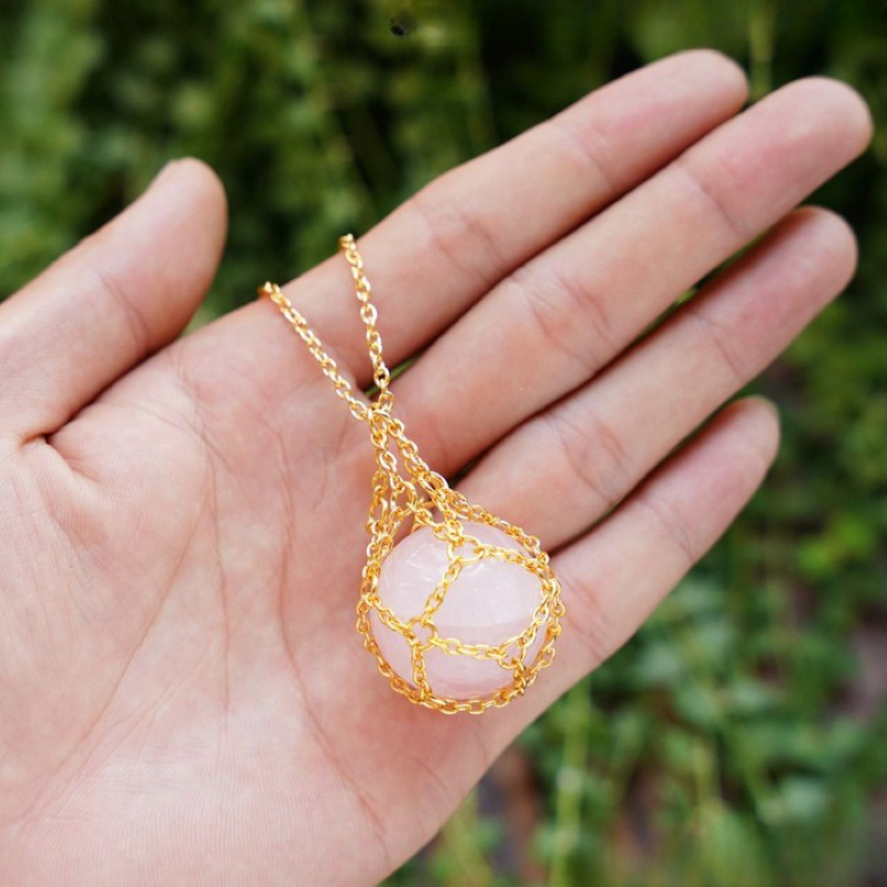 Adjustable Stone Holder Necklace - Grafton Collection