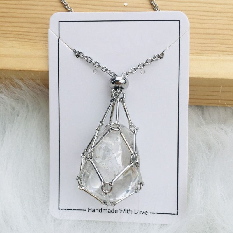 Stone Holder Necklace - Grafton Collection