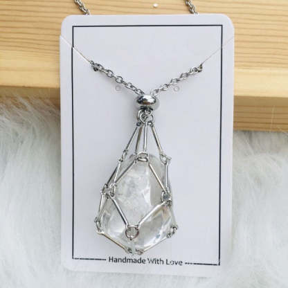Stone Holder Necklace - Grafton Collection