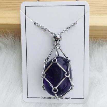 Stone Holder Necklace - Grafton Collection
