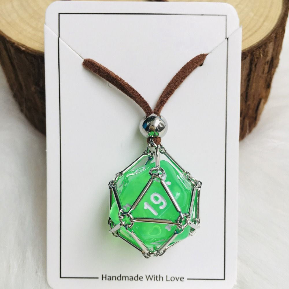 Crystal Stone Holder Necklace - Grafton Collection