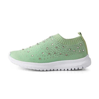Crystal Slip On Walking Shoes - Grafton Collection