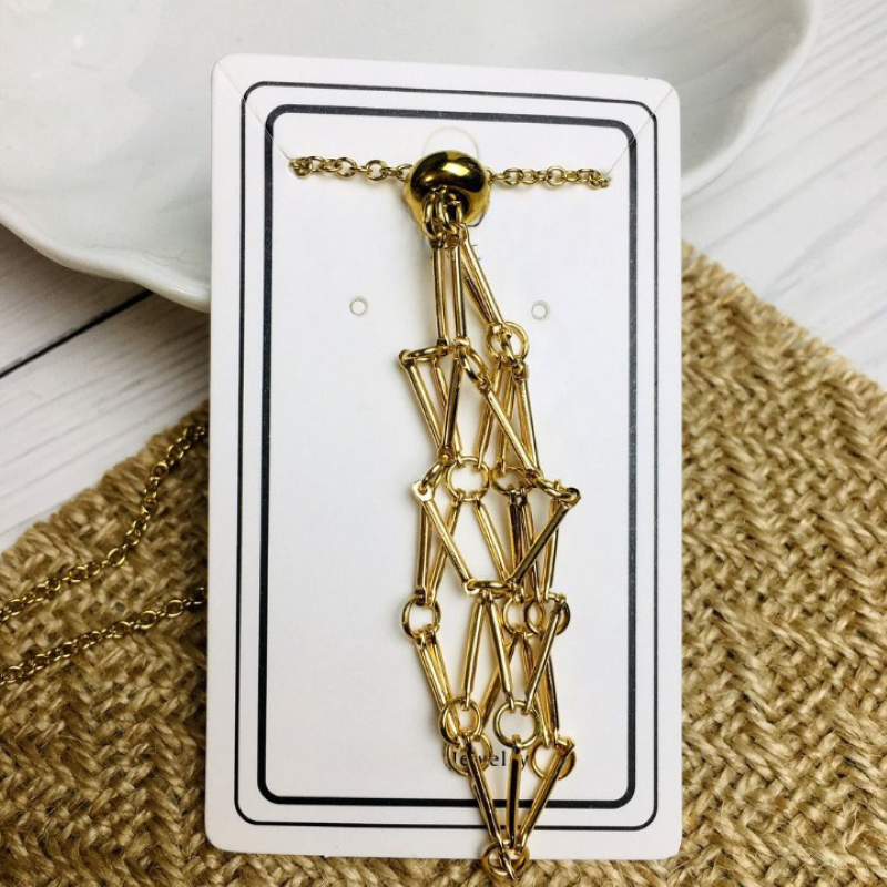 Adjustable Stone Holder Necklace - Grafton Collection