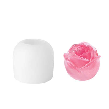 3D Silicone Rose Shape Ice Cube Maker - Grafton Collection