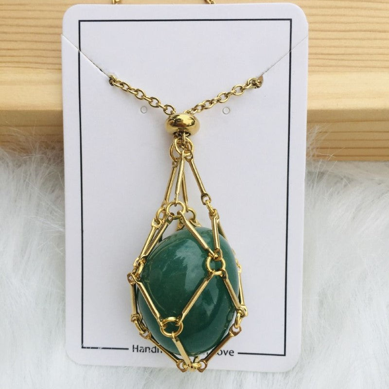 Stone Holder Necklace - Grafton Collection