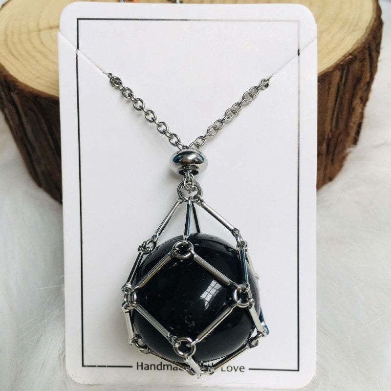 Stone Holder Necklace - Grafton Collection