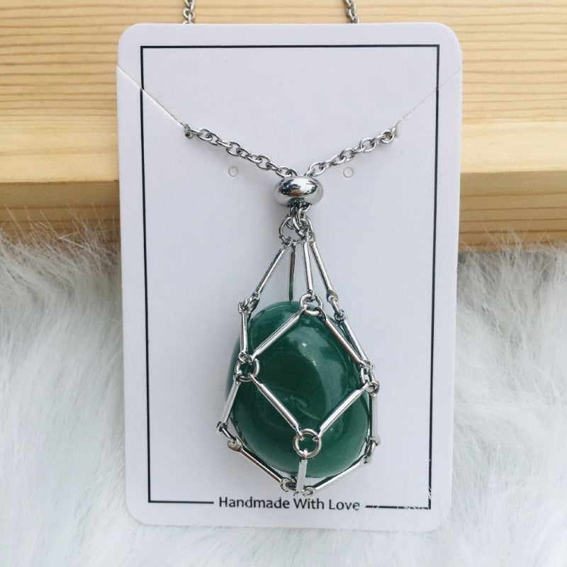 Stone Holder Necklace - Grafton Collection