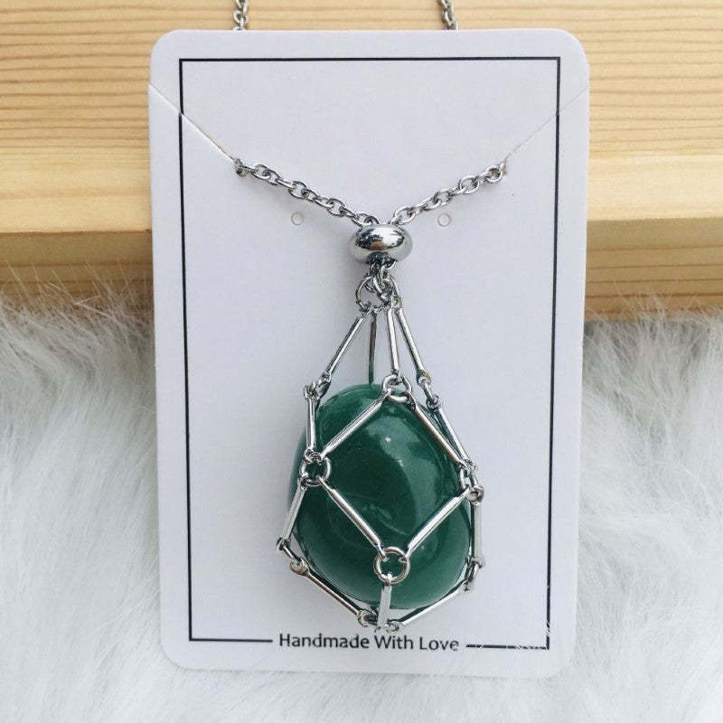 Stone Holder Necklace - Grafton Collection