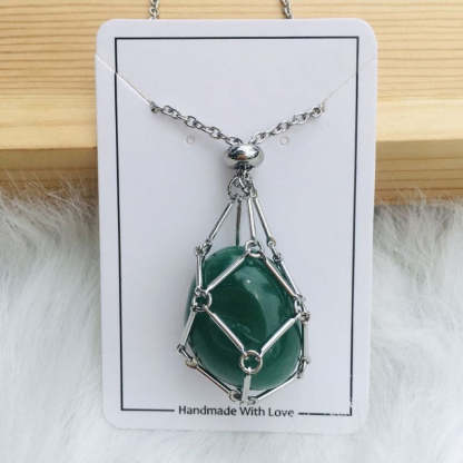 Stone Holder Necklace - Grafton Collection
